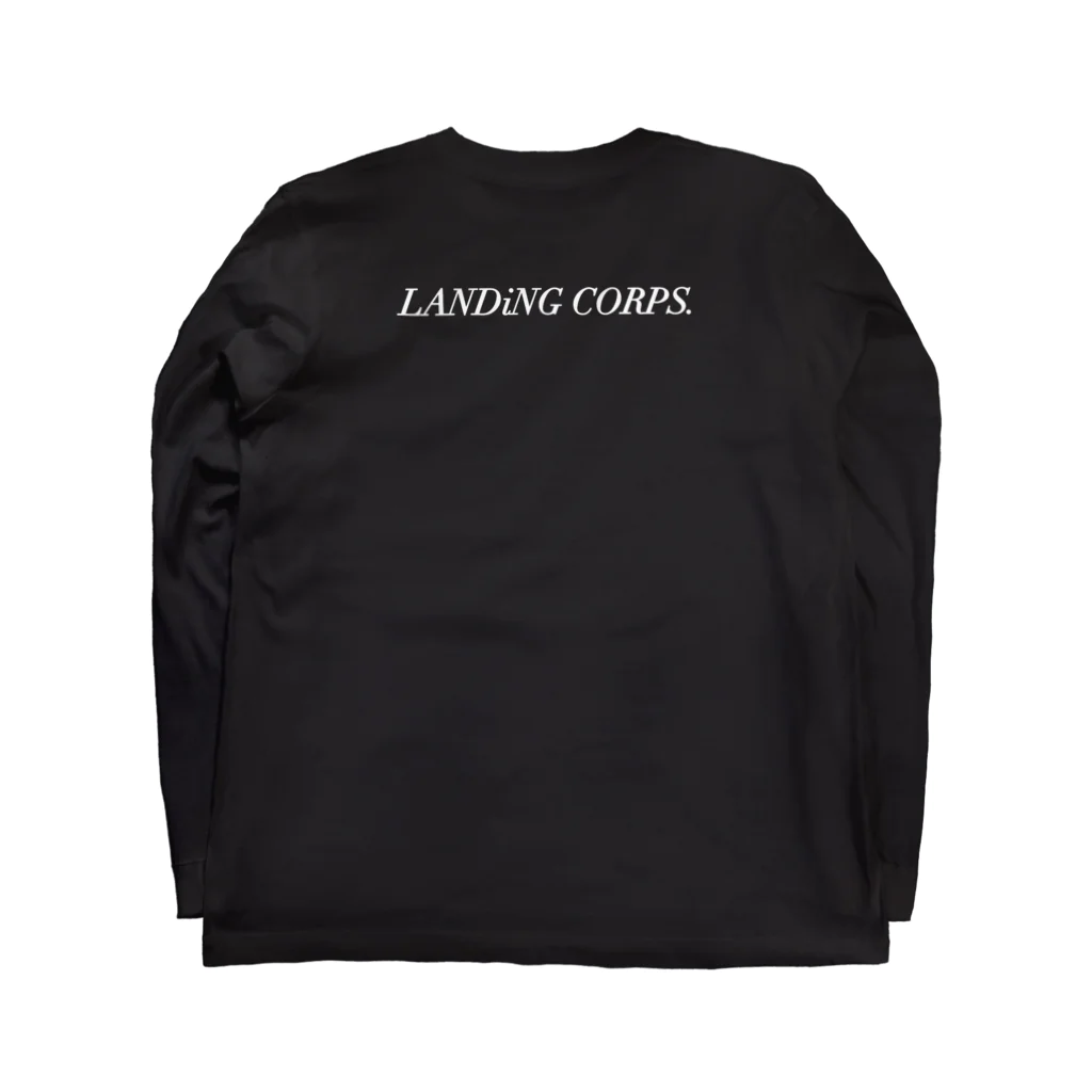 LANDiNG  CORPS.の花達 ロングスリーブTシャツの裏面