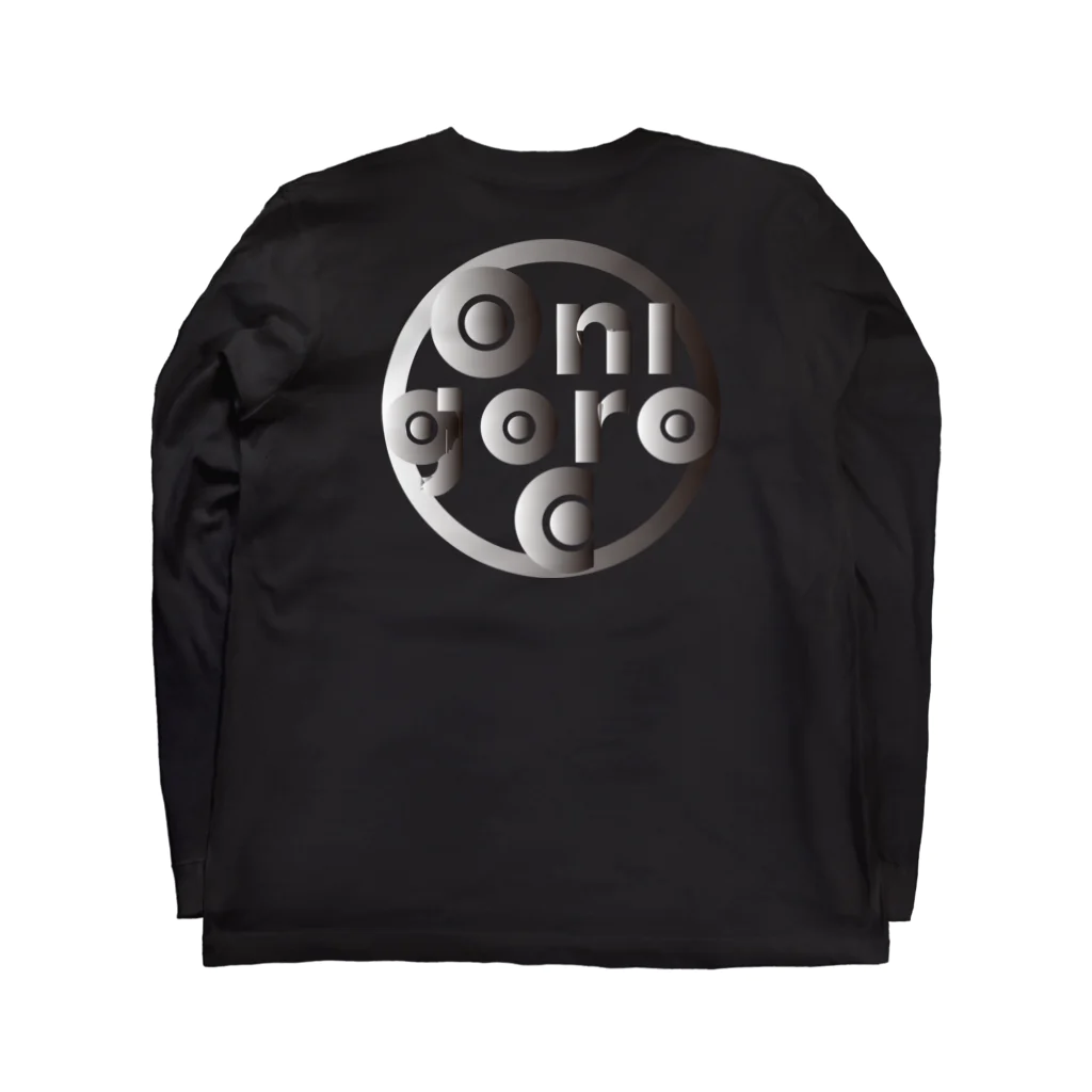 OnigoroCのOnigoroC Silver Gradation Long Sleeve T-Shirt :back