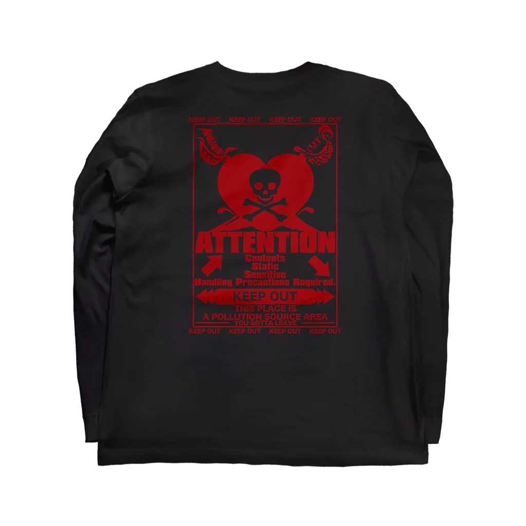 AURA_HYSTERICAのBANDIT Long Sleeve T-Shirt :back