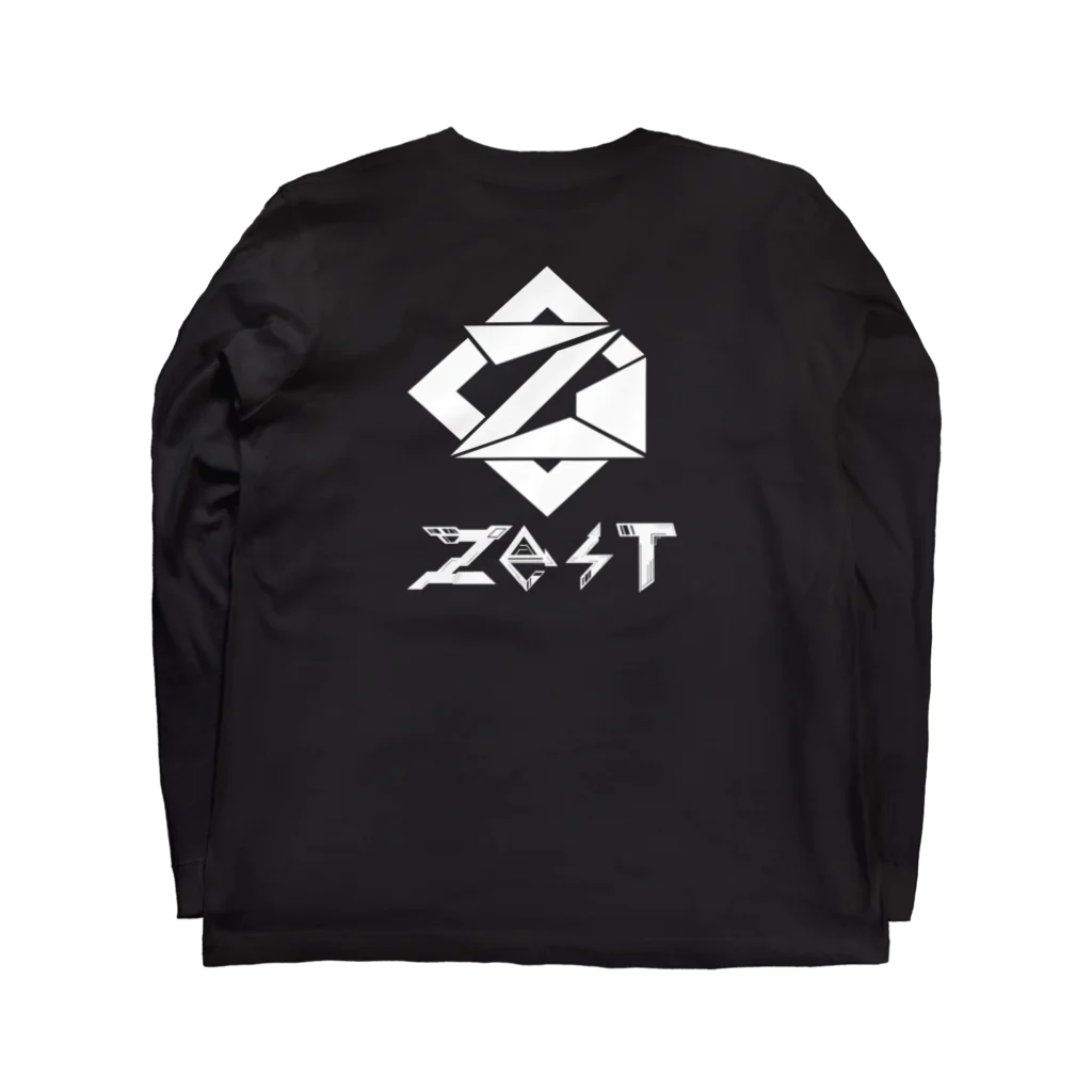 鈴斗の［Zest］背面プリント（黒） Long Sleeve T-Shirt :back