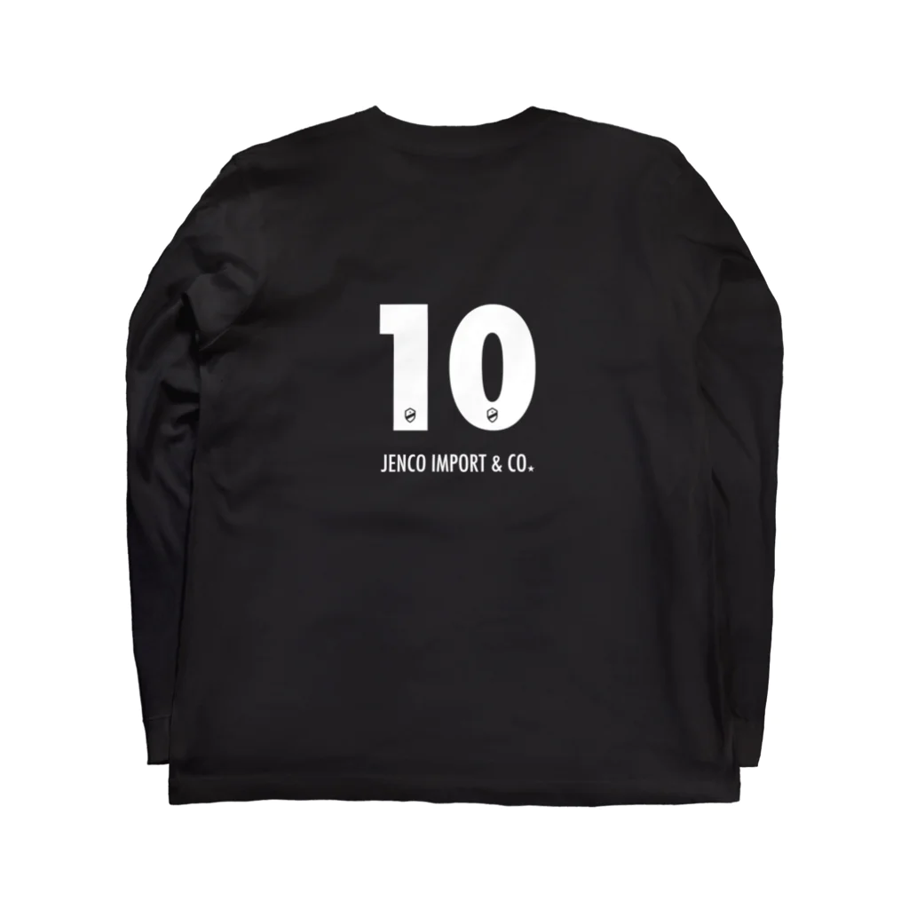 JENCO IMPORT & CO.のJENCO 2019SS_Lucky Number10 ロングスリーブTシャツの裏面