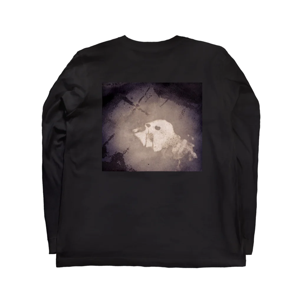 hero-andのGhost puddle Long Sleeve T-Shirt :back