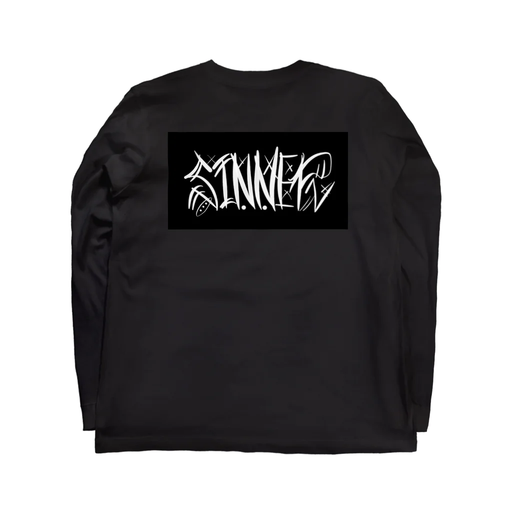 白黒BOIZのSINNER ロングスリーブTシャツの裏面