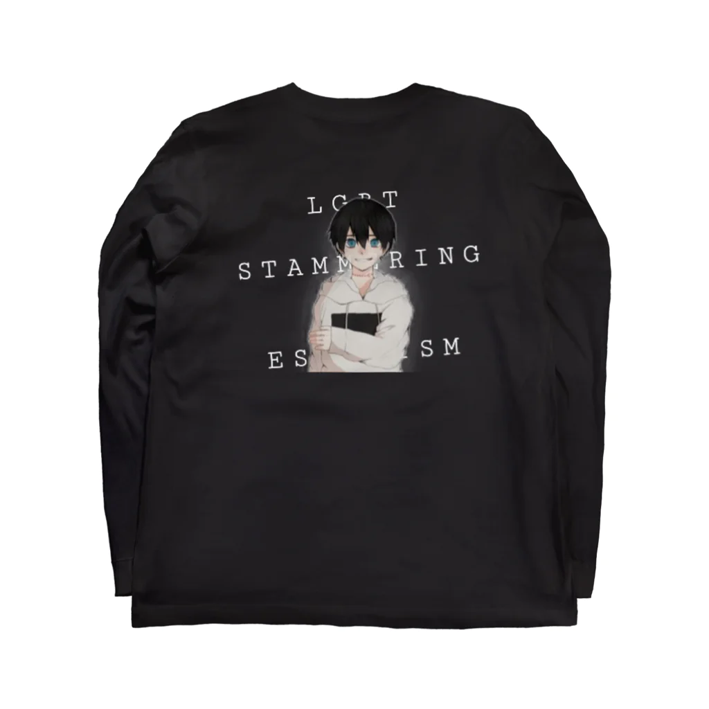 す@GRANDIOSO_ongwのGRANDIOSO -don't差別- Long Sleeve T-Shirt :back