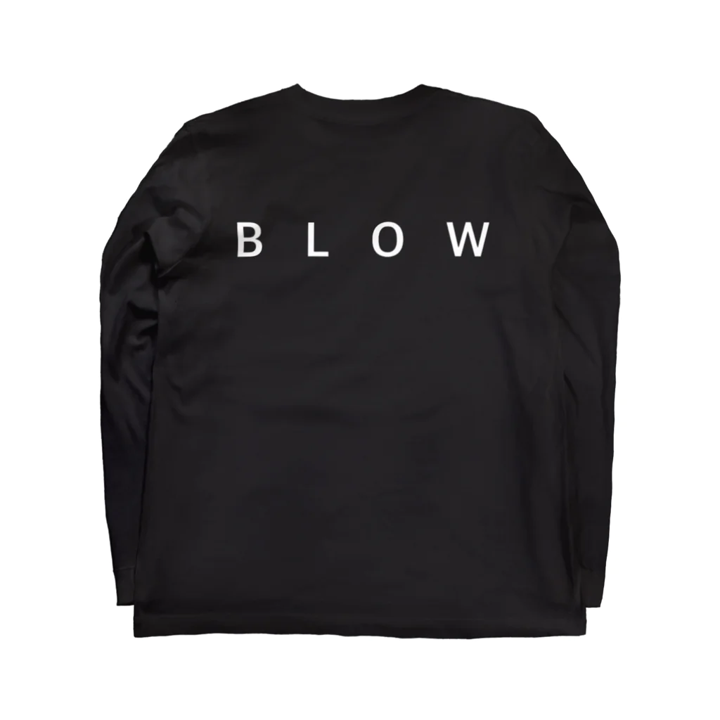 BLOWのB L O W ロングスリーブTシャツの裏面
