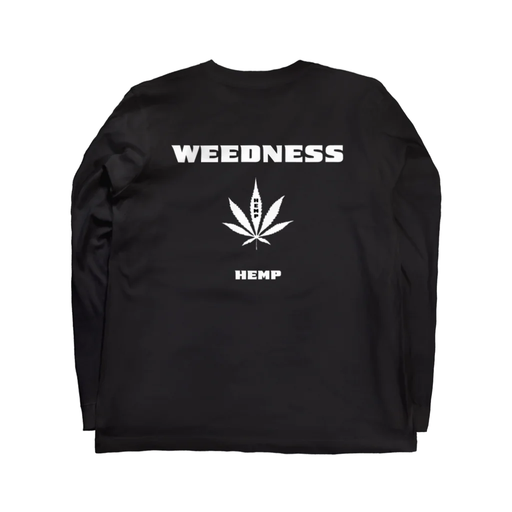 WEEDNESSのWEEDNESS logo ロングスリーブTシャツの裏面