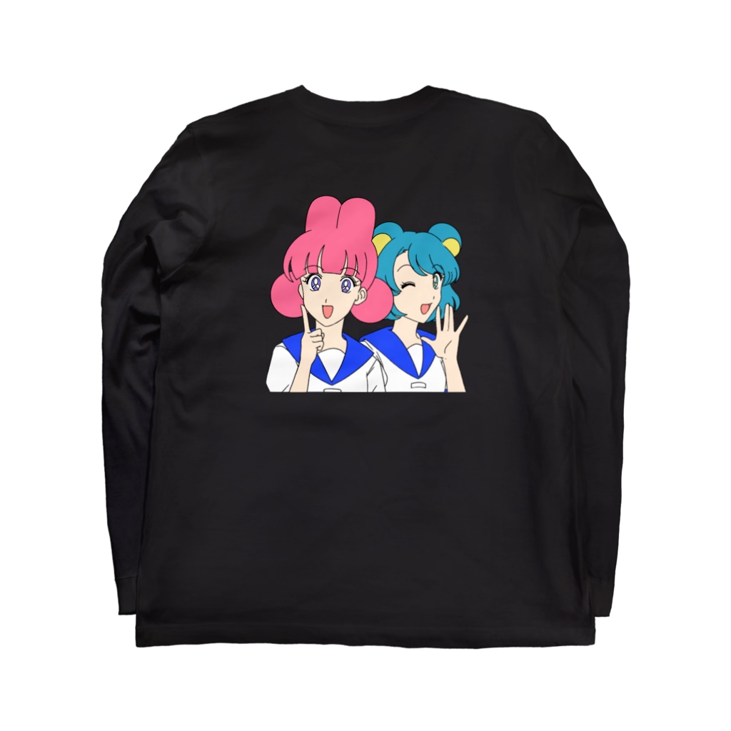 架空のアニメ Nsn Nsnnn7 のロングスリーブtシャツ通販 Suzuri スズリ