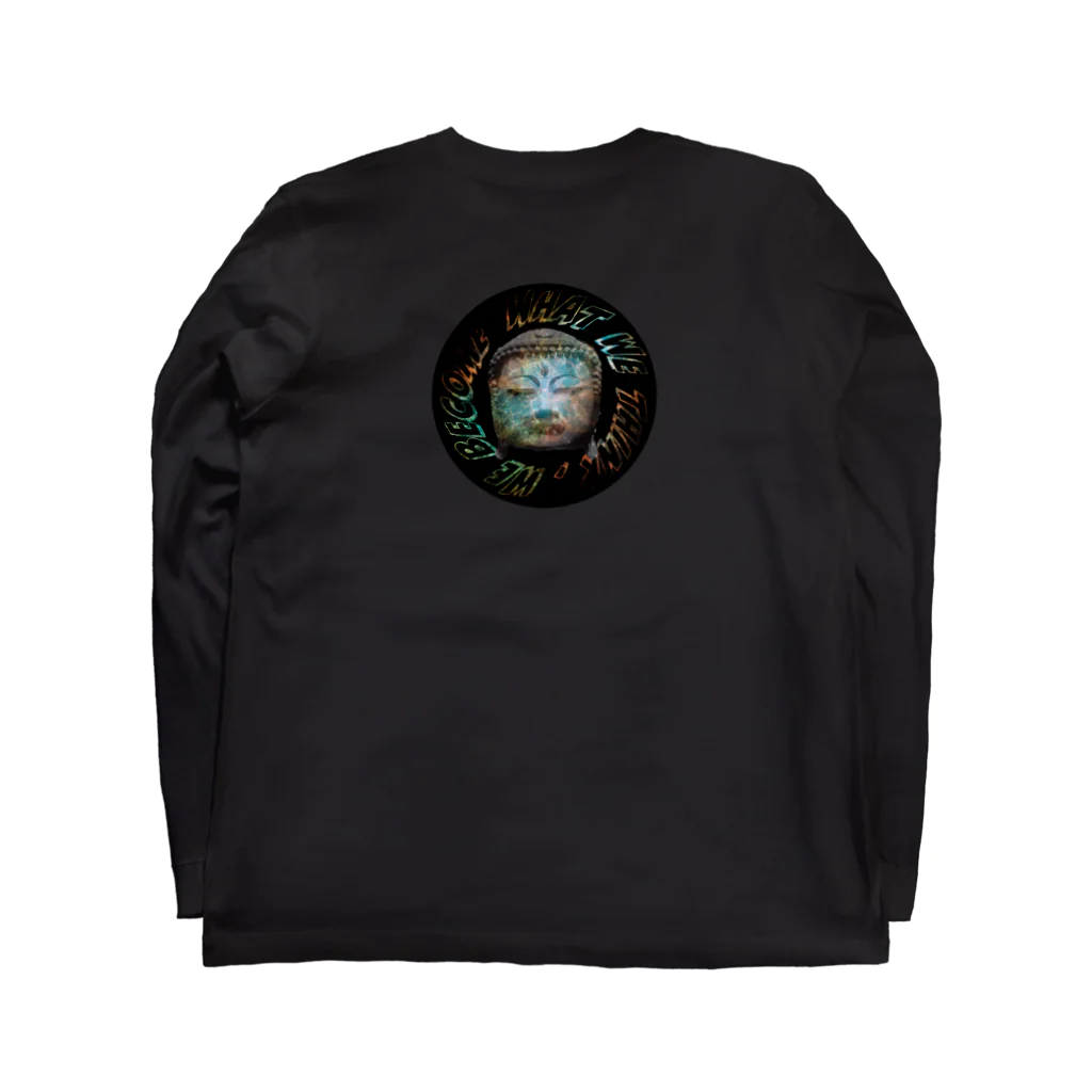 Capsparkの神羅万象 Universe stardust Long Sleeve T-Shirt :back