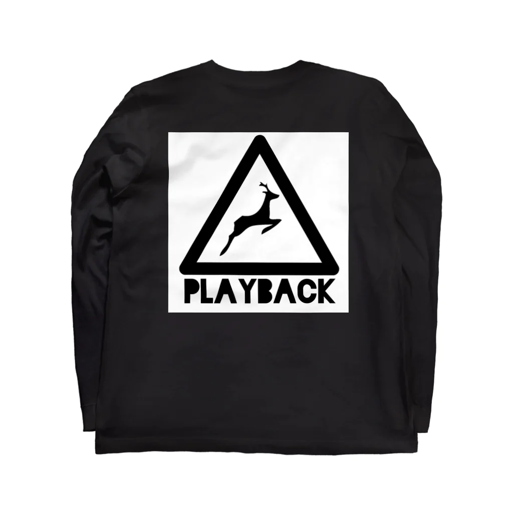 PLAYBACKのPLAYBACK ロングスリーブTシャツの裏面