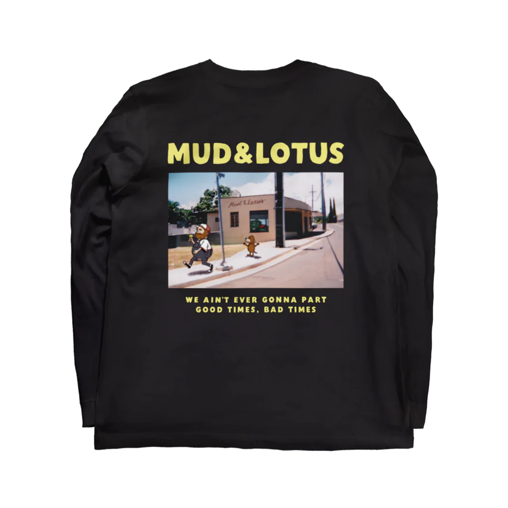 MUD AND LOTUSのGOOD TIMES,BAD TIMES ロングスリーブTシャツの裏面