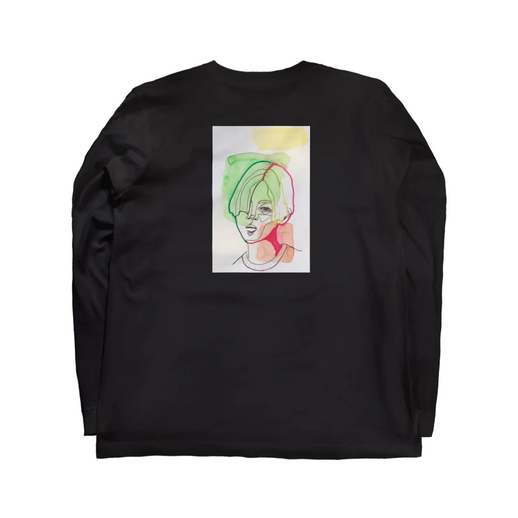 oga.のパクくん Long Sleeve T-Shirt :back