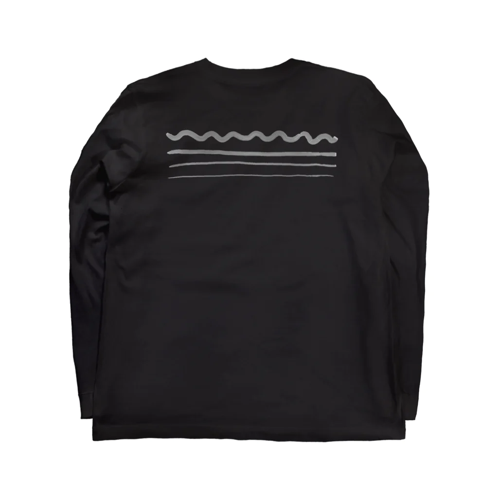 chihirroのベーシスト Long Sleeve T-Shirt :back