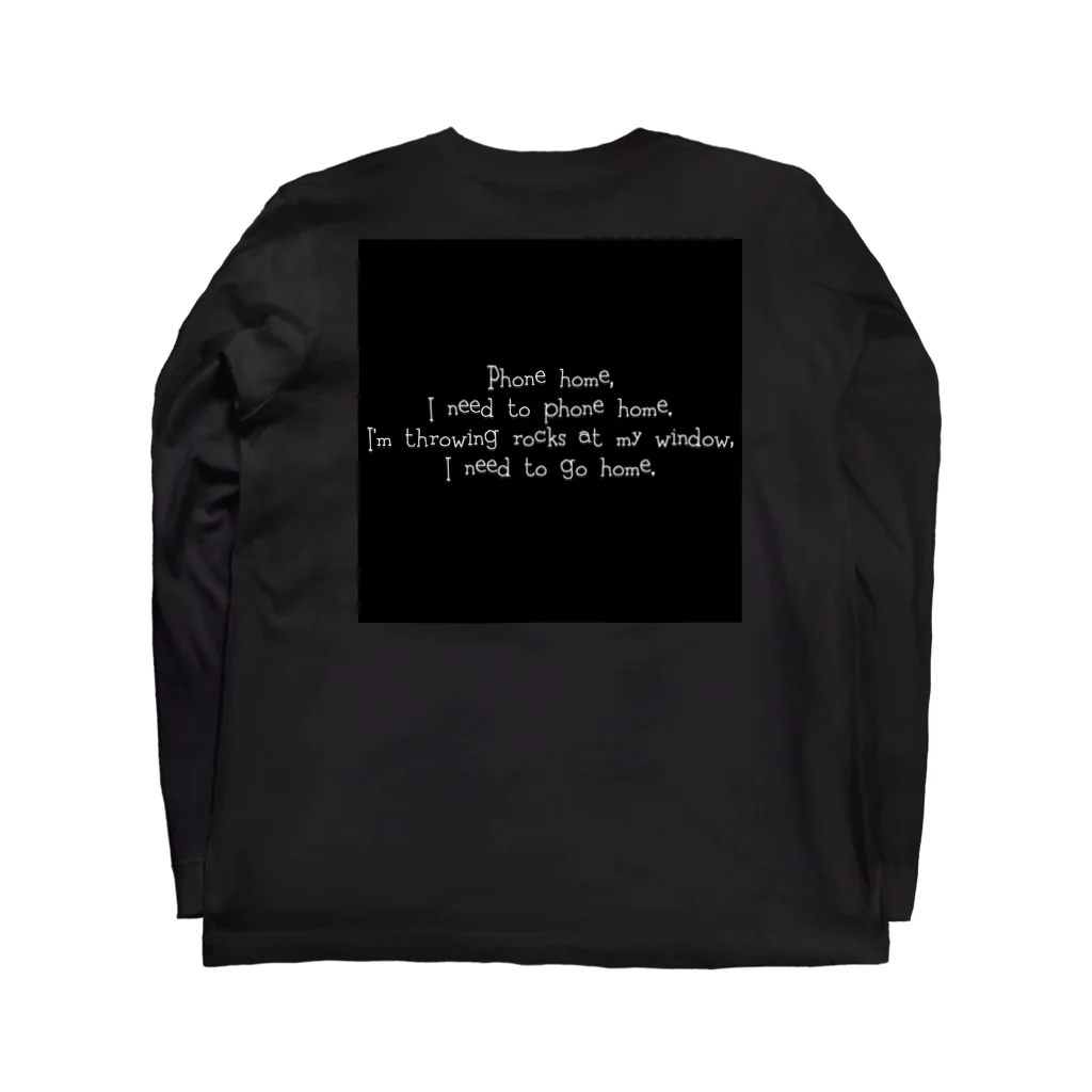 A N Gのphone home Long Sleeve T-Shirt :back