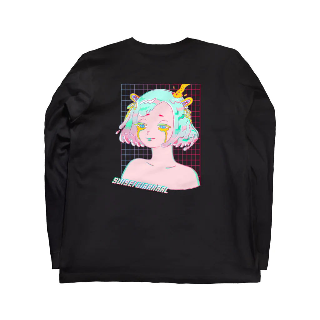 suiseinoPOOLのsuisei girl02 Long Sleeve T-Shirt :back