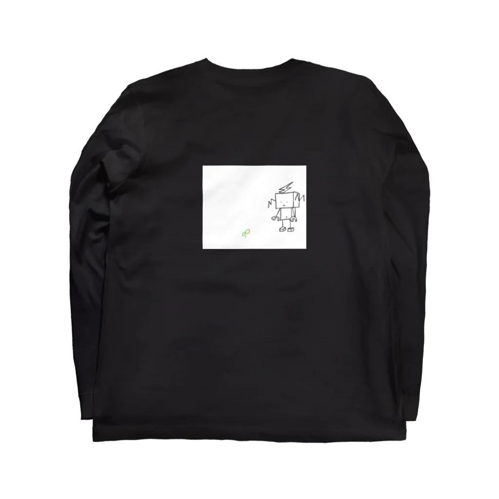 SUIKEIの秘密基地のSUIKEIのラクガキ Long Sleeve T-Shirt :back