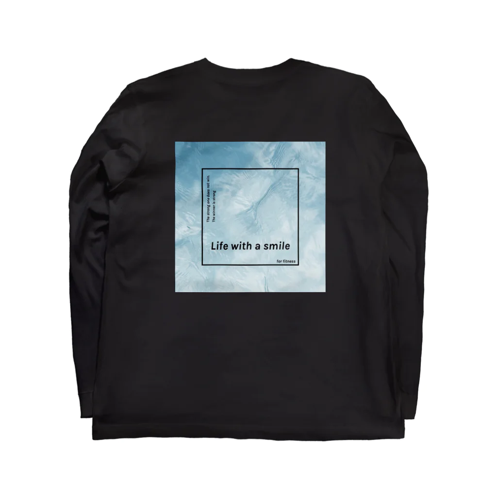 パーソナルトレーナー/大輝のASPIREグッズです✨ Long Sleeve T-Shirt :back