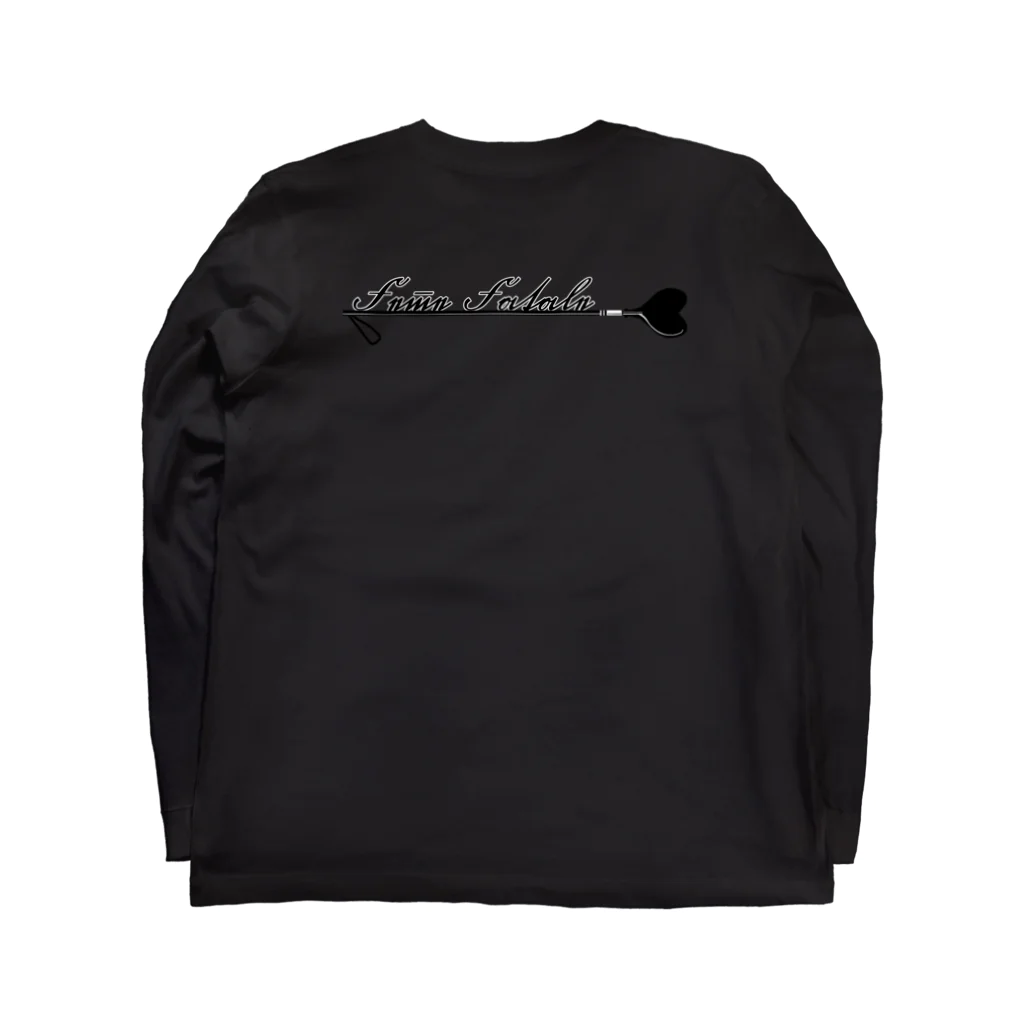 𝙽𝚘 𝚁𝚘𝚜𝚎 𝚆𝚒𝚝𝚑𝚘𝚞𝚝 𝙰 𝚃𝚑𝚘𝚛𝚗.の忠犬 Long Sleeve T-Shirt :back