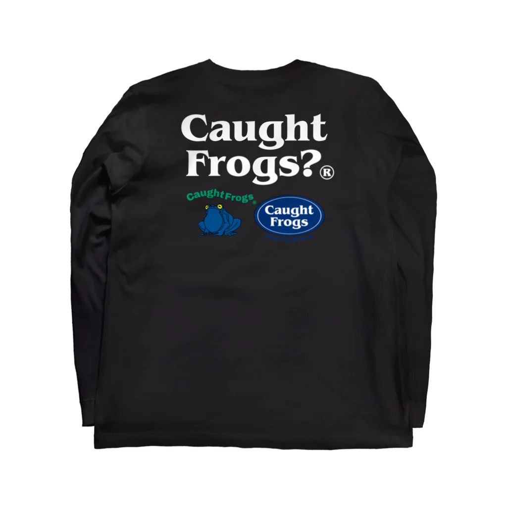 Caught Frogs®︎のバックプリント　ロンT ロングスリーブTシャツの裏面