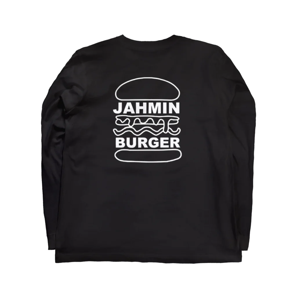 南風酒場Jahmin’のJahmin’ Burger Logo 2 ロングスリーブTシャツの裏面