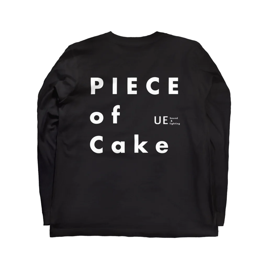 piece of cakeのue ロングスリーブTシャツの裏面