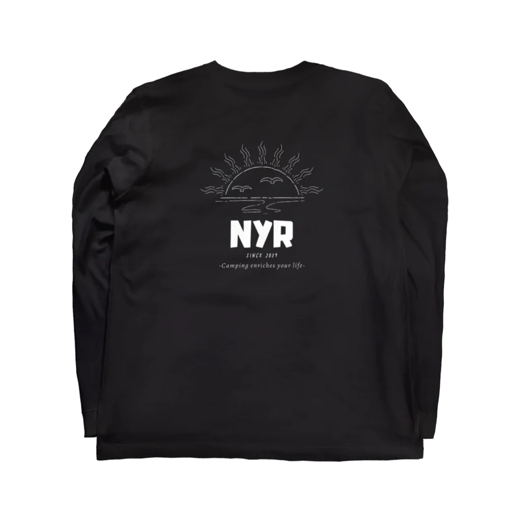 NYR ROOM BRANDのNYR SUN バックプリントTee ロングスリーブTシャツの裏面