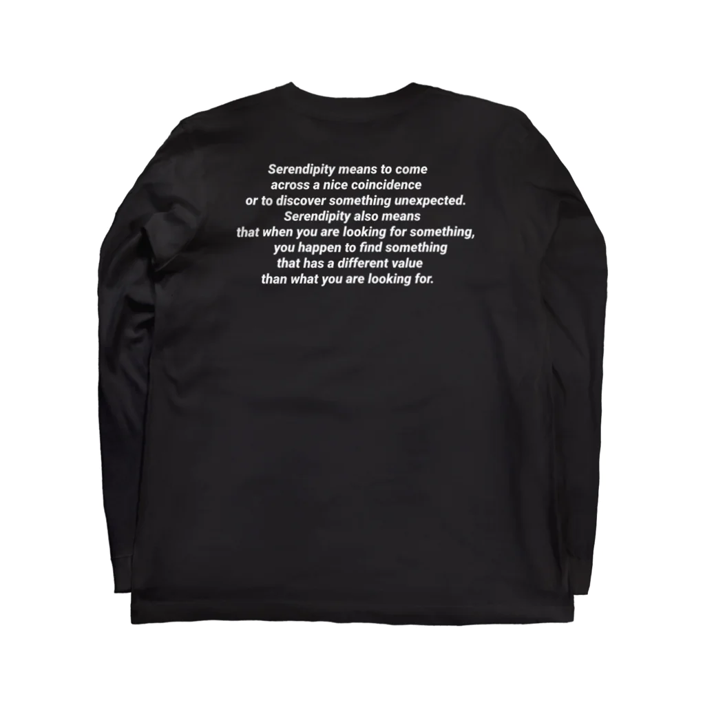 SerendipityのSerendipity Logo Longsleeve / Black ロングスリーブTシャツの裏面