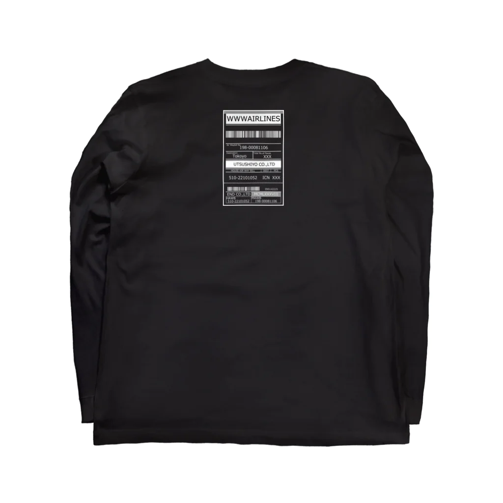 NYC STANDARDのAIRLINES Long Sleeve T-Shirt :back