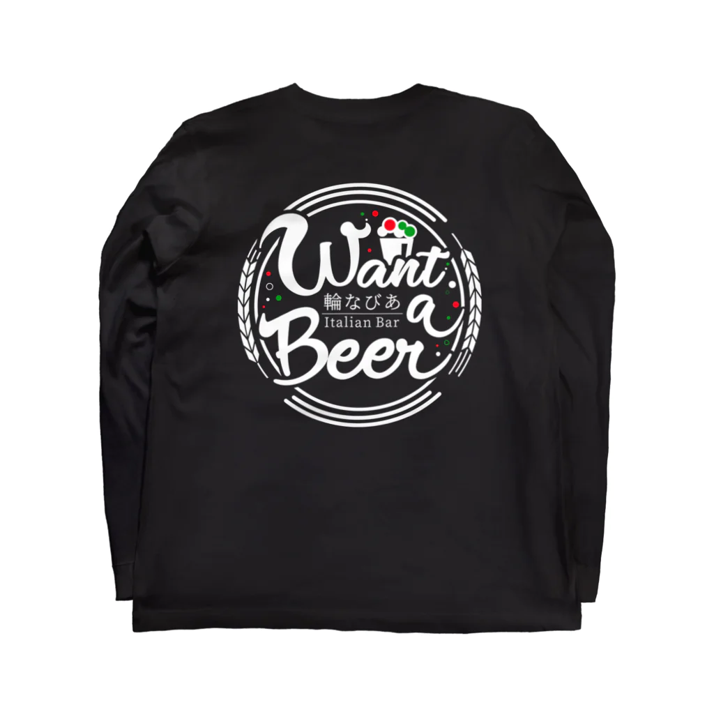 WantaBeerのWant a Beer ロングスリーブTシャツの裏面