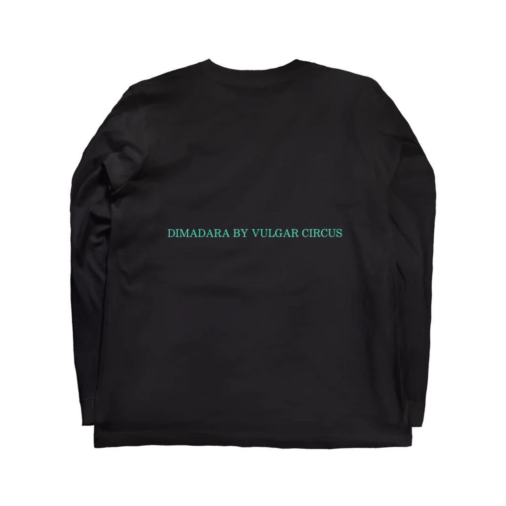 DIMADARA BY VULGAR CIRCUSのDIM6D6R6 mg/DB_46 ロングスリーブTシャツの裏面