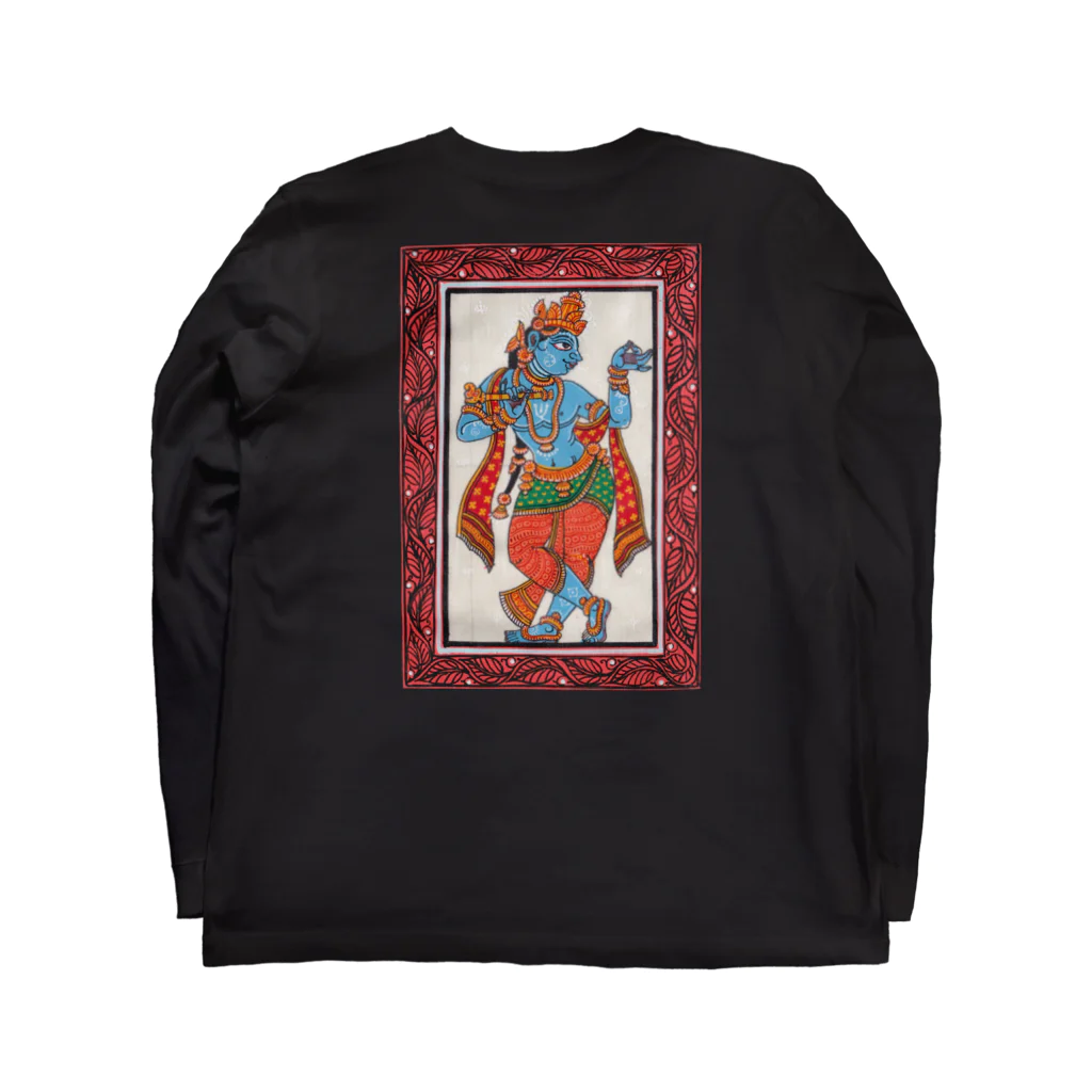 TaNMaYのKrishna Designed by Tanmay Long Sleeve T-Shirt :back