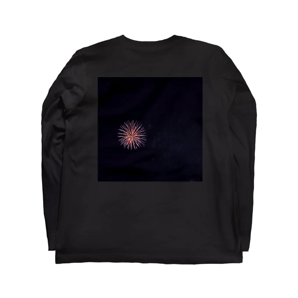 kouyanのfire works Long Sleeve T-Shirt :back