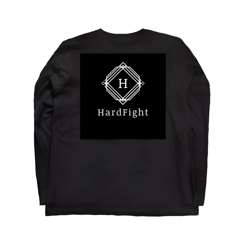 Hard FightのHard Fight ロゴシリーズ Long Sleeve T-Shirt :back