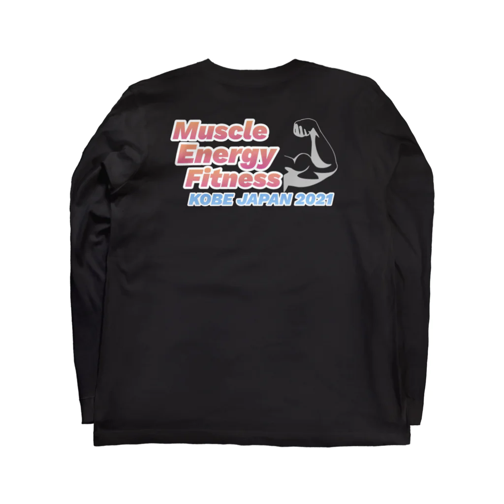 翼spirit 【翼スピリット】のMuscle Energy Fitness KOBE Long Sleeve T-Shirt :back