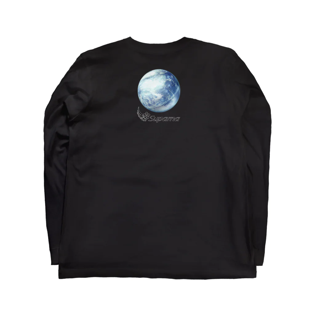 suparnaの龍　A Long Sleeve T-Shirt :back