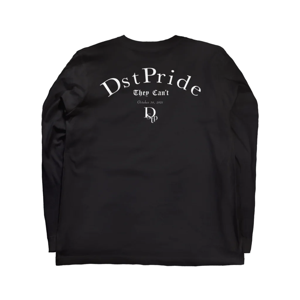 DSTPのDSTP LONG T-shirt BLACK Long Sleeve T-Shirt :back