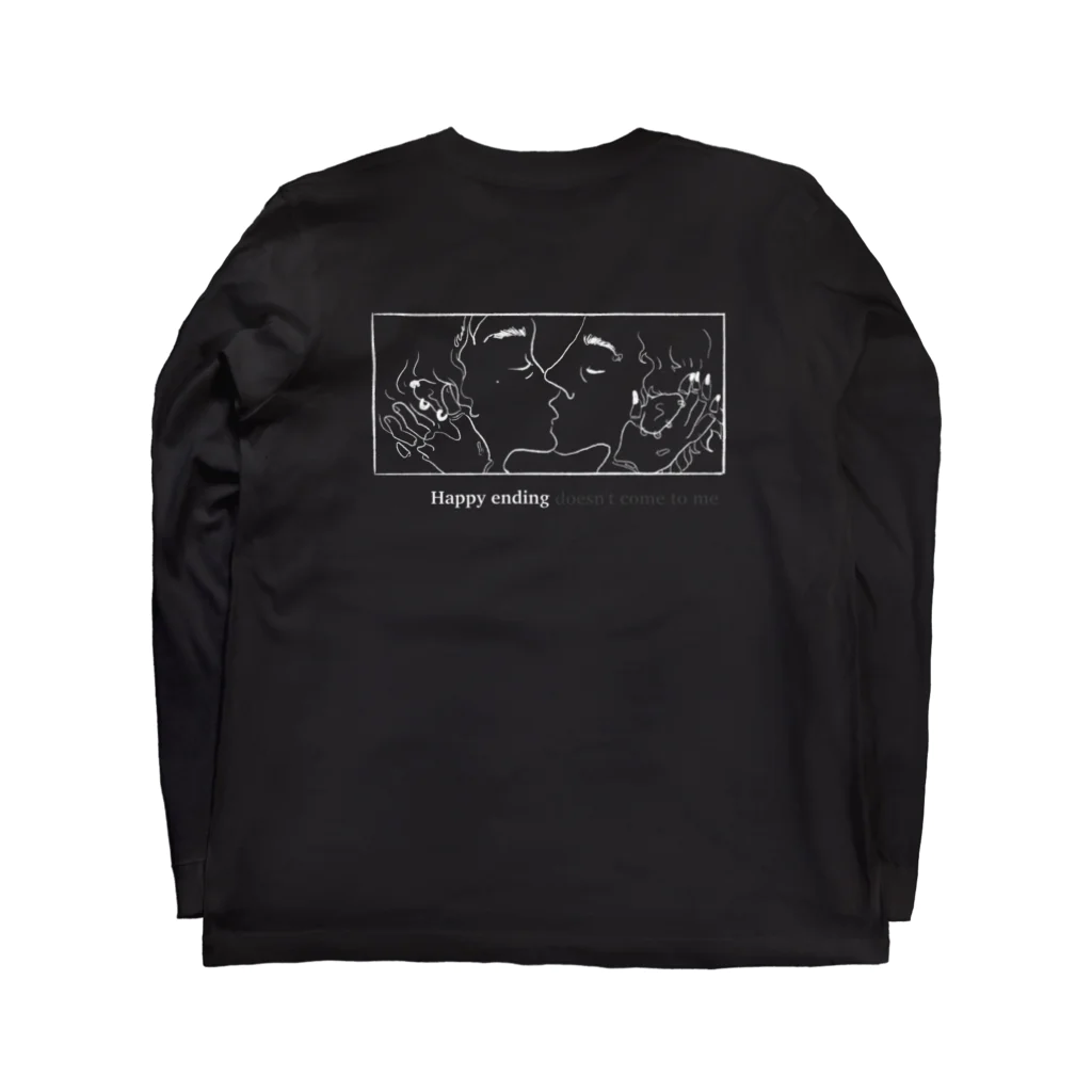 HAPPY ENDING OFFICIAL STOREのDANCE IN THE DARK ロングスリーブTシャツの裏面