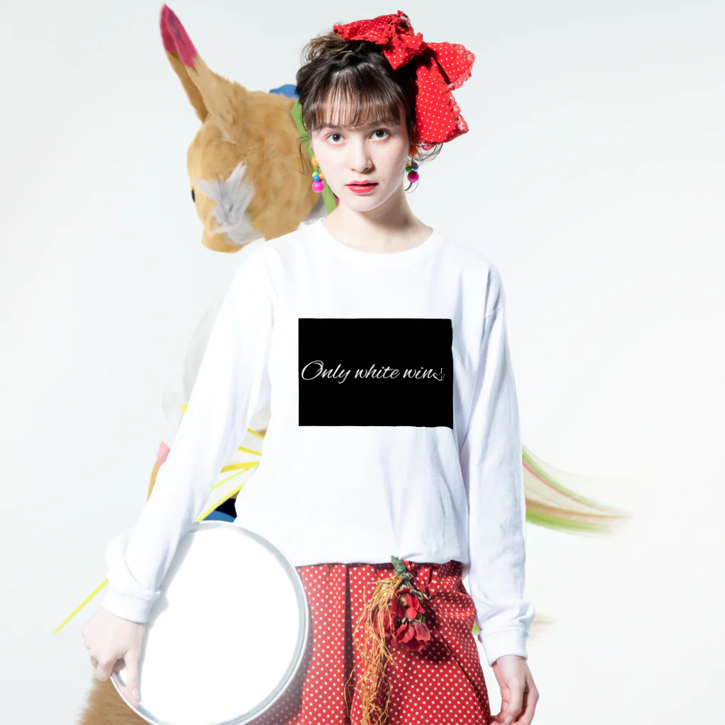 希白 れなの希白れなオリジナルグッズ Long Sleeve T-Shirt :model wear (front)