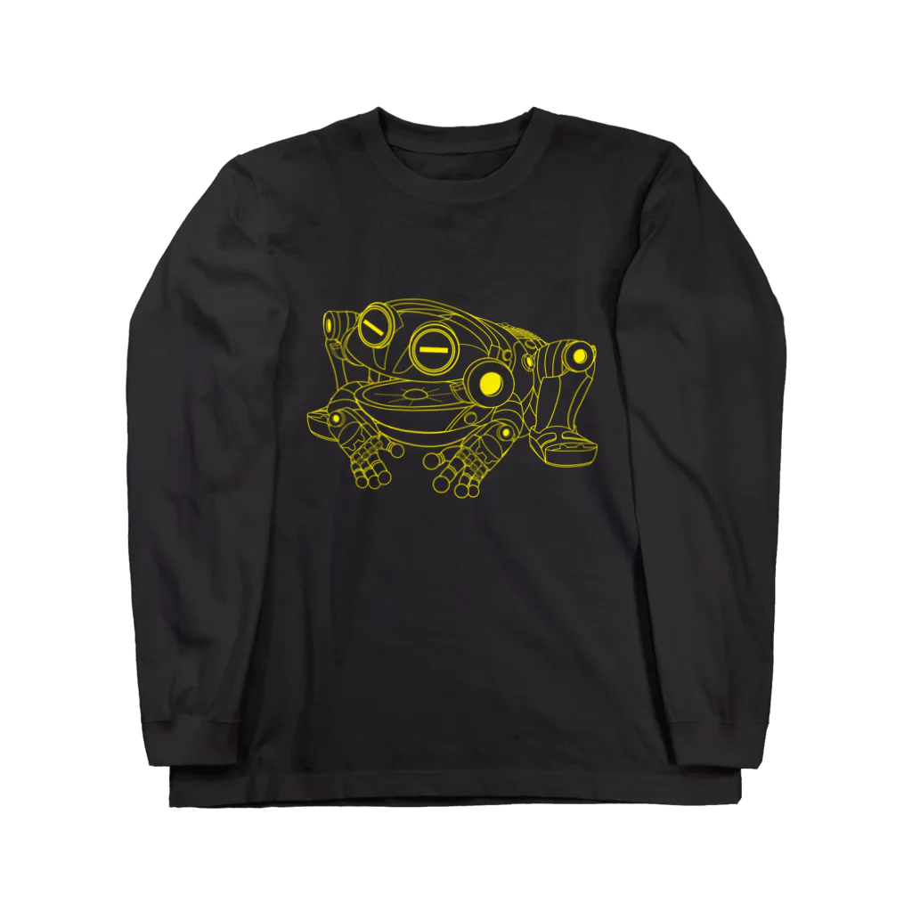 ギャネック屋のギャラクシーカエルロボエルビッケ Long Sleeve T-Shirt