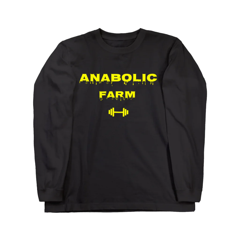 ANABOLIC FARM WEARのANABOLIC FARM（黄ロゴ） ロングスリーブTシャツ