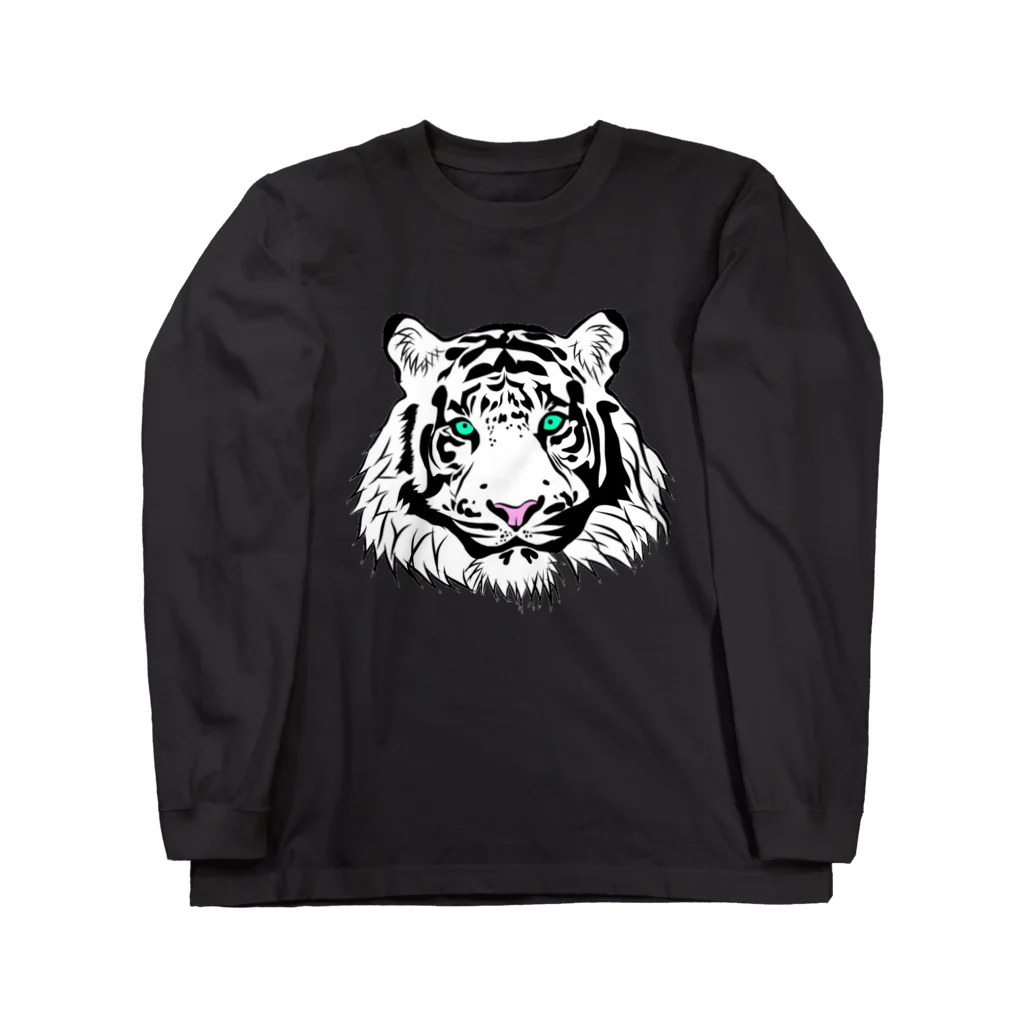 KaNaN〜パンダのホワイトタイガー Long Sleeve T-Shirt