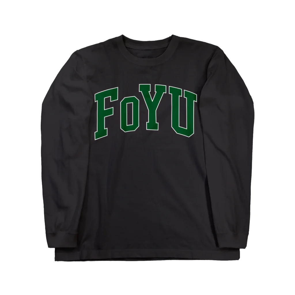 Farm of YUriのFoYU ARCH LOGO  ロングスリーブTシャツ