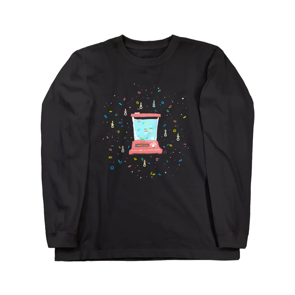 サトウノリコ*の【昭和】ウォーターゲーム（クリア） Long Sleeve T-Shirt