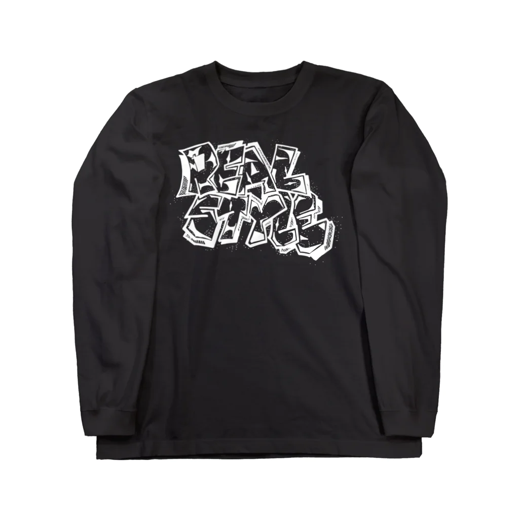 KKRのREALSTYLE 白文字 Long Sleeve T-Shirt