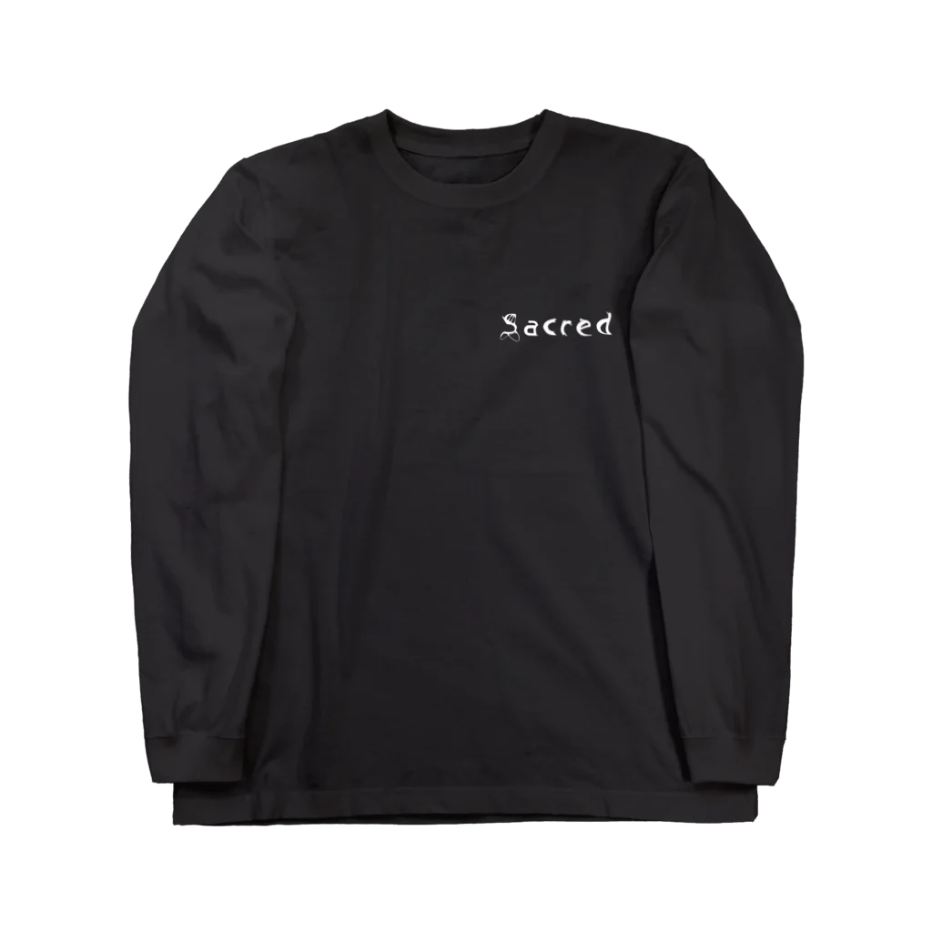 ひろし。のTシャツ屋さんのフォントシリーズ,Sacred 01 ロングスリーブTシャツ