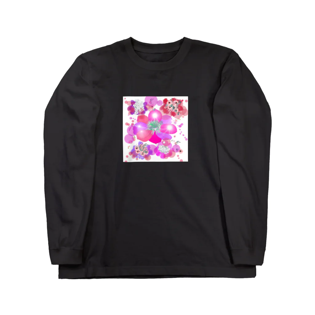 cocoyumi8のキラキラ花まつり Long Sleeve T-Shirt