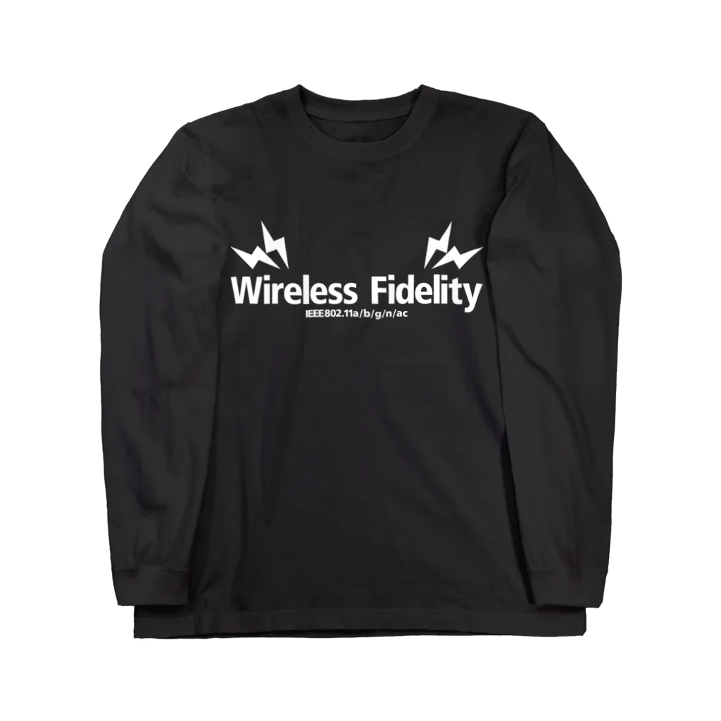 lifefilのWi-Fi (deep color) ロングスリーブTシャツ