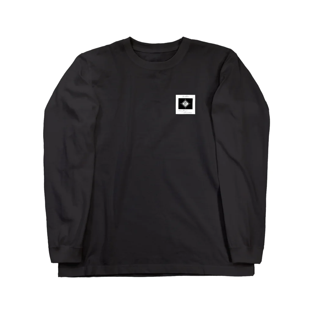 ゆにねこ惑星の❖僕のｴｰﾃﾞﾙﾜｲｽ❖黒色(小) Long Sleeve T-Shirt