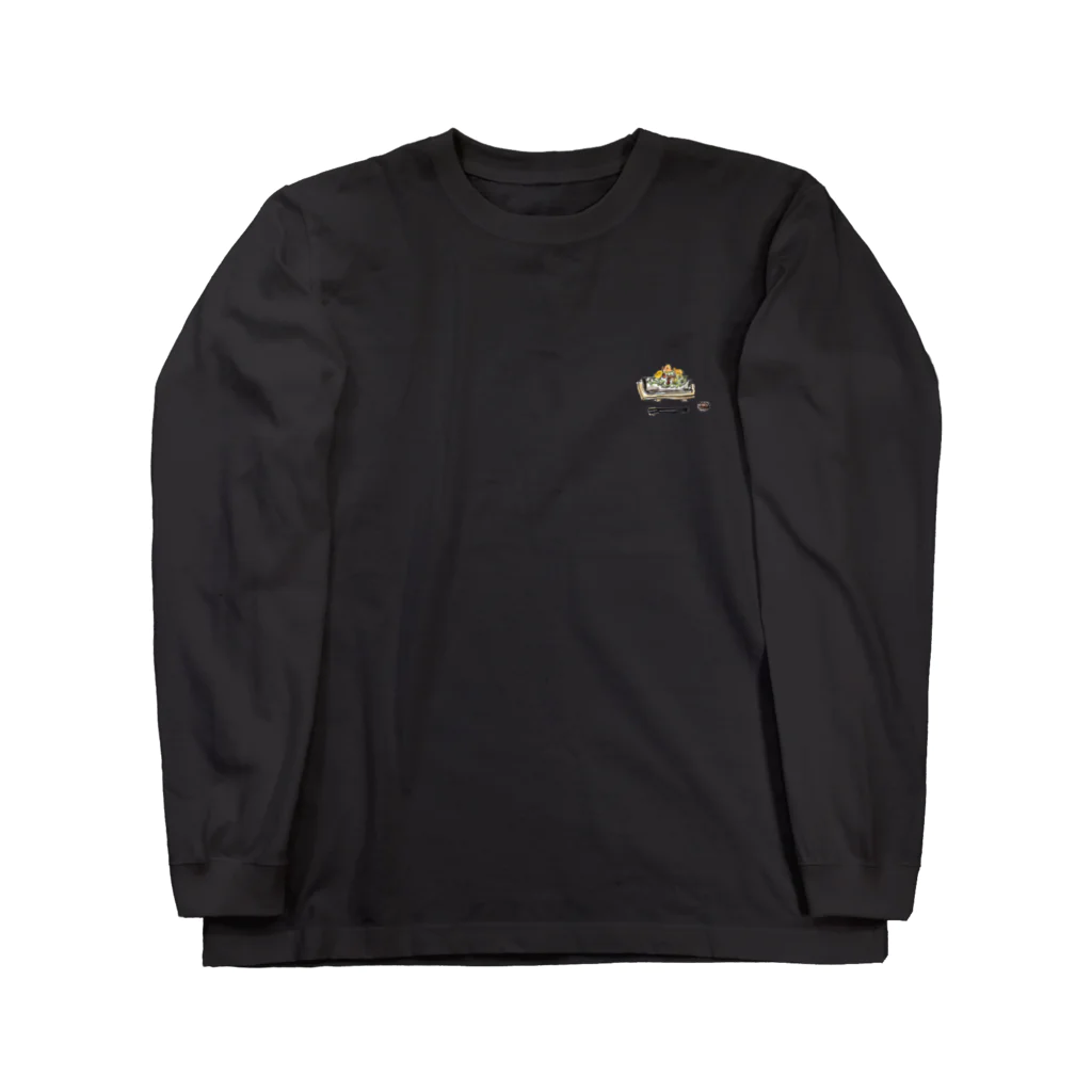 瓦そばすずめの瓦そば（ロゴなし） Long Sleeve T-Shirt