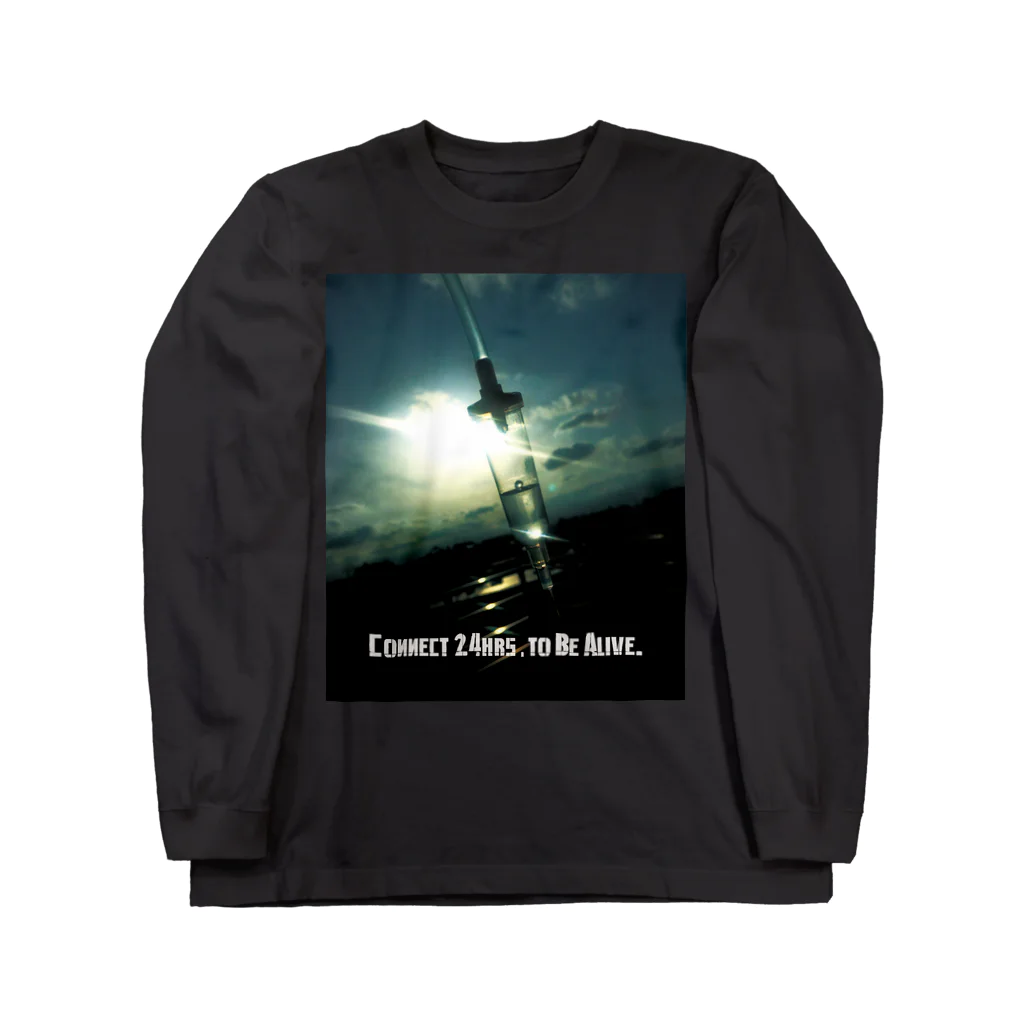 KUBITOのKUBITO【Connect 24hrs, To Be Alive.】 Long Sleeve T-Shirt