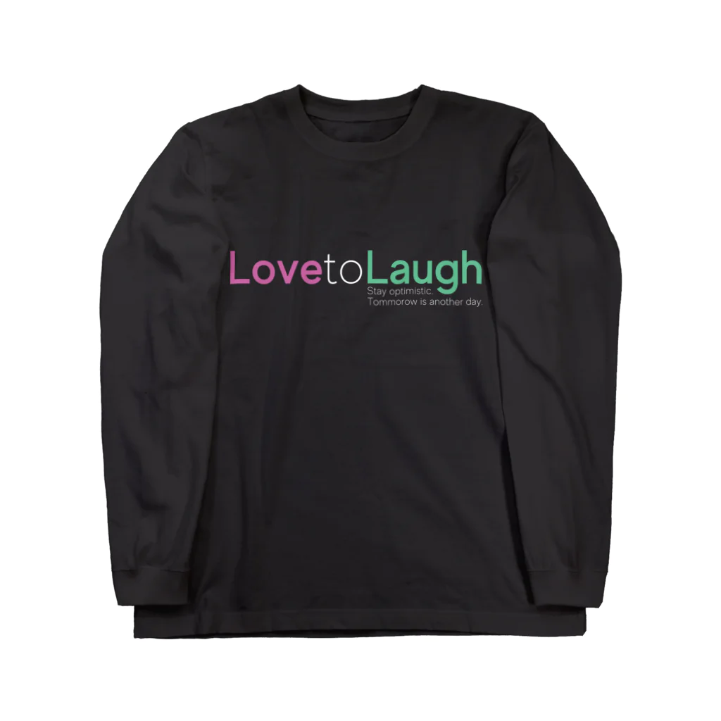 grayish black houseのLove to Laugh (W) Long Sleeve T-Shirt